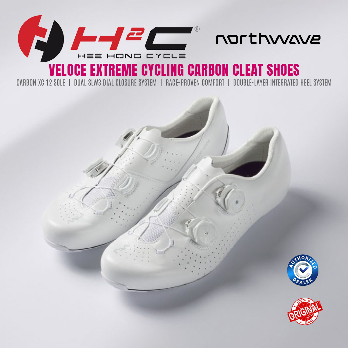 NORTHWAVE VELOCE EXTREME CYCLING CARBON CLEAT SHOES